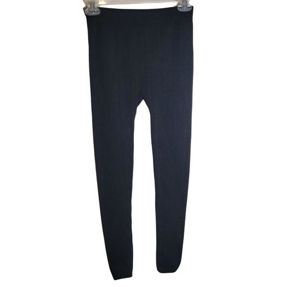 Fleece Lined Textured Tights Womens 